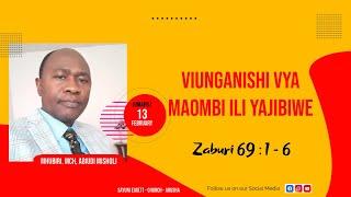 Viunganishi vya maombi ili yajibiwe. Mch; Abiudi Misholi