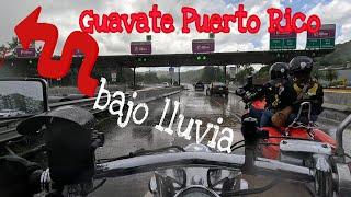 GUAVATE BAJO LLUVIA | Cayey | Ruta en Motora @AndresSile