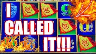 $100 SPINS!  Dragon Link Hits a RARE 4 Flag BONUS!