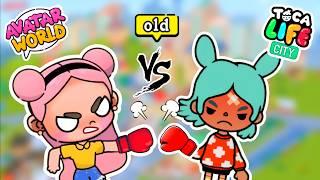 BATTLE!!  OLD TOCA LIFE WORLD Vs AVATAR WORLD | Toca Boca VS Pazu Games