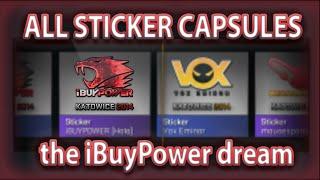 ALL STICKER CAPSULES: THE iBuyPower HOLO DREAM