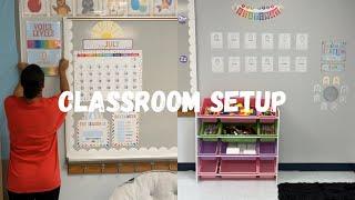 Kindergarten Classroom Setup Part 2 | First Year Teacher