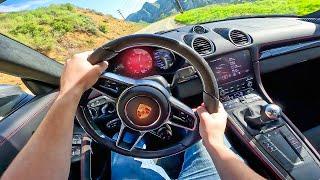 What It's Like To Drive A 2024 Porsche Cayman GTS 4.0 *Manual* (POV)