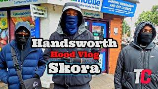 I Spent A Day With A Birmingham Drill Rapper   || SKORA Hood Vlog @TeaAndCrumpets