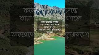 কাদের জন্য নূহের ও লূতের স্ত্রী দৃষ্টান্ত পেশ হল(সূরা আত তাহরীম আয়াত ১০)#shorts #Qurantilawat #video