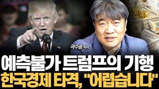 예측불가한 트럼프, 한국 경제에 미치는 영향력은 이렇습니다 (곽수종 박사)