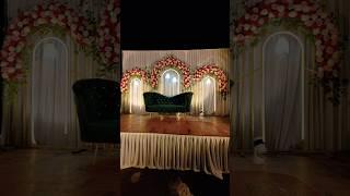 Stage decorations | Shadow Decoration #max #decoration #wedding  #flowerdecoration #kichchasudeep