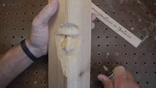 Block nose power carving how to with Dremel 3000