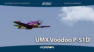 E-flite UMX P-51D Voodoo Racer