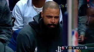 Tyson Chandler in tears after hearing Kobe Bryant's death