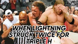 When Triple H Tore His Quads Twice