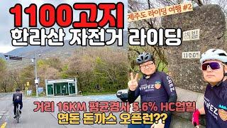 배나온 아재들이 자전거로 한라산 1100고지를 간다고?? |제주도라이딩|고프로 촬영|Bike Road Korea|[제주도라이딩#2]