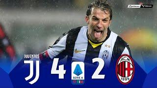 Juventus 4 x 2 Milan ● Serie A 2008/09 Extended Goals & Highlights HD