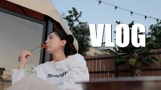 VLOGㅣ눈 오는 겨울에 여름 브이로그 ㅣ일상 브이로그 (ft. 글램핑, 햄버거, 짜계치, 엽떡, 엄마생신, 결혼기념일)ㅣniji