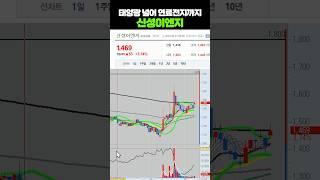 신성이엔지 태양광 넘어 연료전지까지 #주식 #급등주 #급등주추천