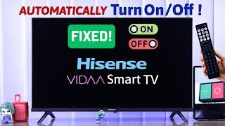 Hisense VIDAA TV Keeps Turning OFF / ON By Itself? - Fixed!