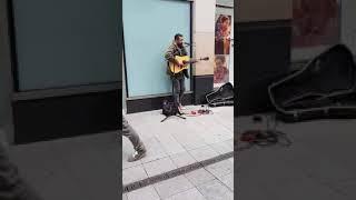 Amazing Performance From "Mike The Busker" Singing "Dublin In The Rare Auld Times" What A Talent