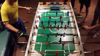 Trận đấu đỉnh cao giữa Long (VietNam) vs Jan Le (Czech) trên bàn bi lắc Garlando table soccer italy