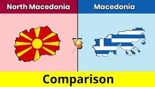 North Macedonia vs Macedonia Region | Macedonia Region vs Macedonia | Comparison | Data Duck