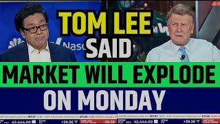 Fundstrat's Tom Lee Said Market Will Explode On Thursday | Stock Market