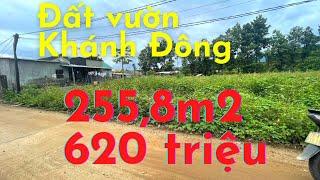 Bán đất xã Khánh Đông, huyện Khánh Vĩnh | 255,8 m2 full thổ cư - 620 triệu |