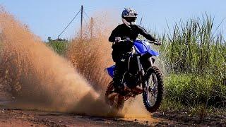 PRIMEIRA TRILHA COM A YZ 250 DOIS TEMPOS