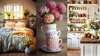 COUNTRYSIDE SPRING DECOR INSPIRATION: Rustic Country Cottage Home Decor Showcase Shabby Chic Style