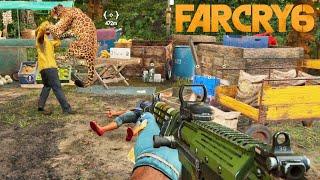 Far Cry 6 Gameplay Free Roam - Treasure Hunting, Driving Multiple Vehicles & More