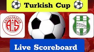 Antalyaspor vs Kucukcekmece Live Soccer  Turkish Cup | Live Scoreboard Play by Play