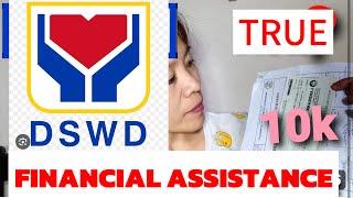 FINANCIAL ASSISTANCE FOR SPECIAL CHILDREN FROM DSWD. #dswdcashassitance