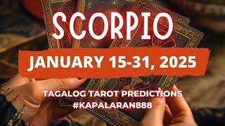 WOW! NAPAKARAMING OFFERS!️ SCORPIO JANUARY 16-31, 2025 TAROT PREDICTIONS TAGALOG TAROT#KAPALARAN888