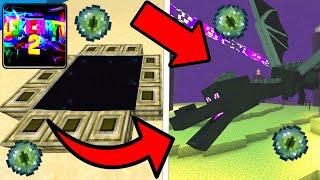 Can You Fight ENDER DRAGON in Lokicraft 2 (epic end portal with ender eye)