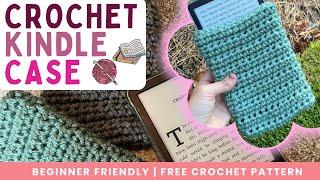 How to Crochet a Kindle Cover! | Free Pattern and Tutorial