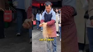 China's street food worker makes sweet candy haws in seconds !!!