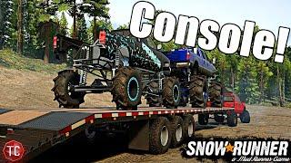 SnowRunner: GIANT MUD TRUCKS Come To CONSOLES!