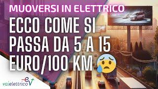 ECCO come si RISCHIA di SPENDERE il TRIPLO muovendosi in AUTO ELETTRICA 