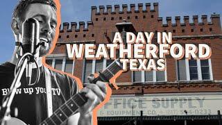 A tour of Weatherford, Texas (downtown and Lake Weatherford)