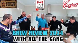 2024 Coopers Brew Tasting Live Chat with Bill West, Joseph Sukkar, Nugget, & Fr Jeff!