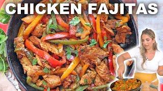 How to Make Easy Chicken Fajitas | Quick Dinner Recipe!