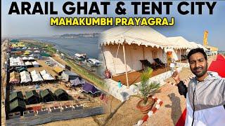 ARAIL GHAT & TENT CITY in MAHAKUMBH MELA PRAYAGRAJ