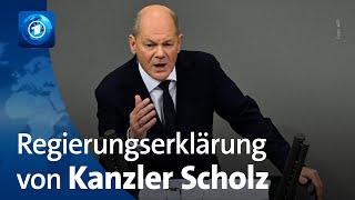 Nach Ampel-Aus: Scholz gibt Regierungserklärung ab