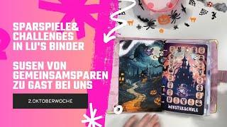 Sparspiele & Challenges | 2. Oktoberwoche | @Gemeinsamsparen übernimmt für Lu #umschlagmethode