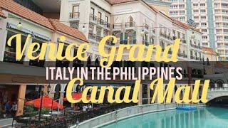 Venice Grand Canal Mall Taguig City 2021 New Normal. Day Tour.