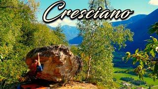 Cresciano / Swiss Granite Bouldering / 6a - 7c+