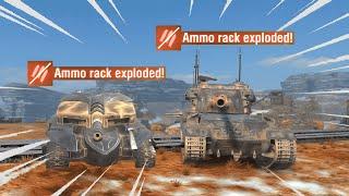 Ammo rack Compilation with Different Tanks (Part 17) - WOT B