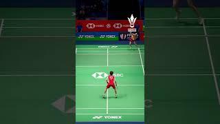 Nguyễn Thuỳ Linh khiến nhà vô địch Olympic đứng chôn chân #caulong #badminton #BadmintonKingdom