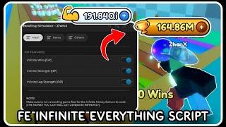 [ FE ] Infinite Everything Script Hack - ROBLOX SCRIPTS - Infinite Strength, Infinite Wins and More!