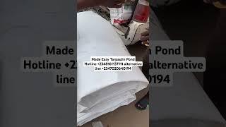 mobile fish pond waybill to imo state. #aquarius #fishfarming #catfish #tarpaulinfishpond #farming
