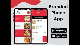 Branded Iphone & Android App for your restaurant that works with the Clover POS