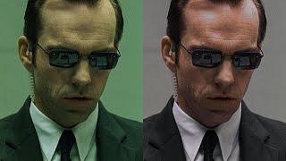 The Matrix but it's not green